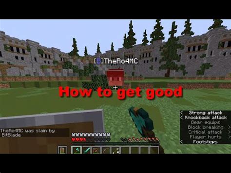 How To Axe Pvp In Minecraft Basic Tutorial Youtube