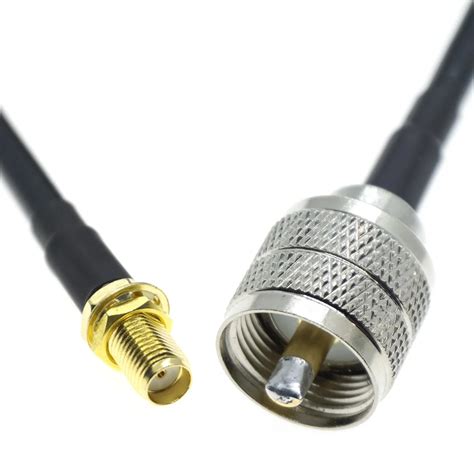Разъем SMA мама в UHF PL259 PL-259 | AliExpress