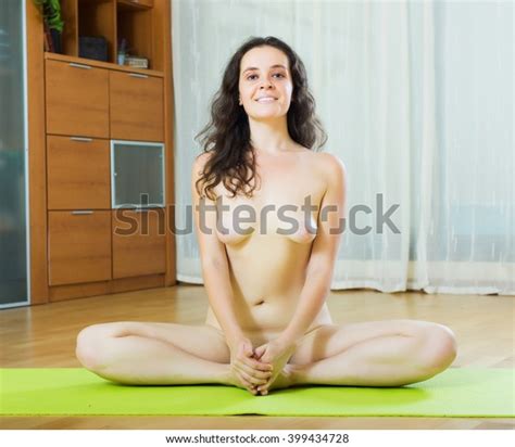Nude Girl Standing Yoga Position Stock Photo 399434728 Shutterstock