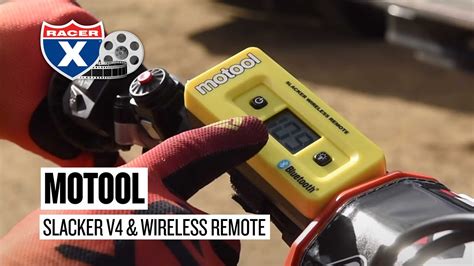 Racer X Garage MoTool Slacker V4 And Wireless Remote YouTube