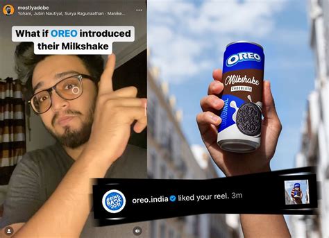 Graphic Designer S Oreo Milkshake Concept Goes Viral Earns Praise From