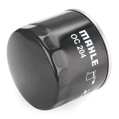 OC 204 MAHLE ORIGINAL Oljefilter Skruvfilter, med en backsperrventil ...