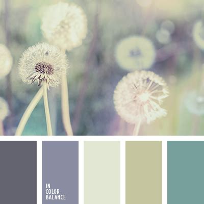 оливковый и цвет морской волны | IN COLOR BALANCE