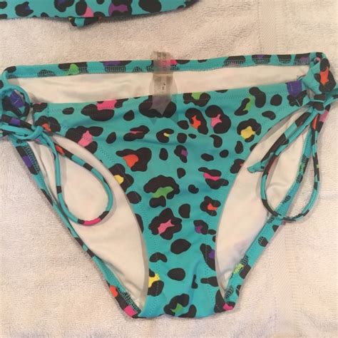 Victoria S Secret Swim Rare Victorias Secret Leopard Print Bikini Set Poshmark
