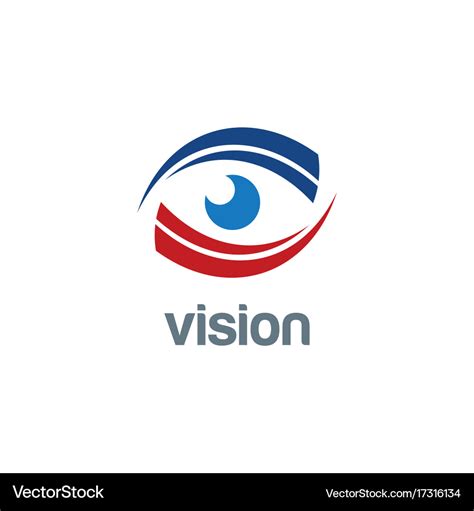 Vision Logo Royalty Free Vector Image Vectorstock