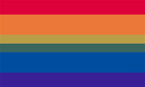 Confused Combined The Pride Gay Flag Bisexual Flag