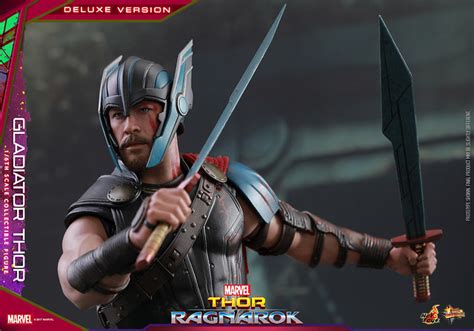Hot Toys Mms Thor Ragnarok Gladiator Thor Deluxe Version