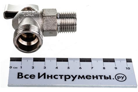 Шаровой кран для стиральных машин ITAP угловой, 1/2x3/4 392 1/2 ...