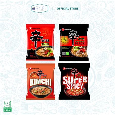 Nongshim Shin Ramen Mild Super Spicy Premium And Shin Kimchi G