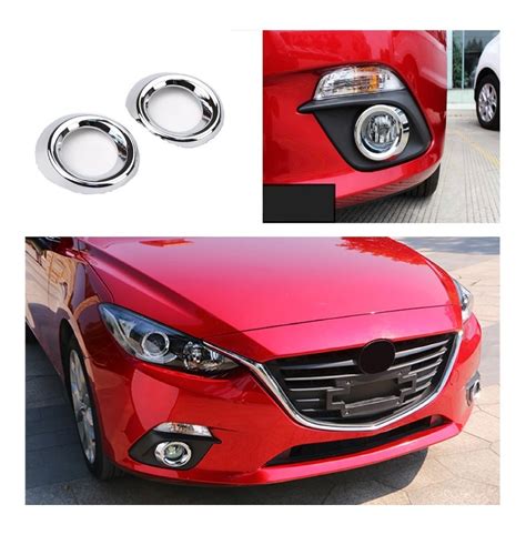 Moldura Aro Faros De Niebla Para Mazda 3 S 2014 2016 Meses Sin