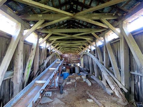 East Oriental Covered Bridge In Snyder County Pennsylvania