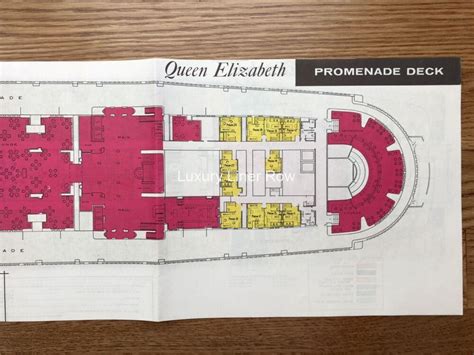 Queen Elizabeth Deck Plan, Cruise - Luxury Liner Row