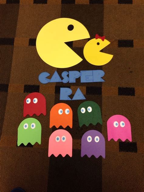 Pacman Theme Door Decs The Ra Is Pacman And The Residents Are The