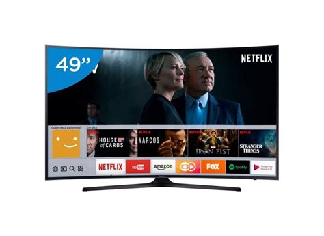 Smart TV TV LED 49" Samsung Série 6 4K HDR 49MU6300 3 HDMI com o Melhor ...