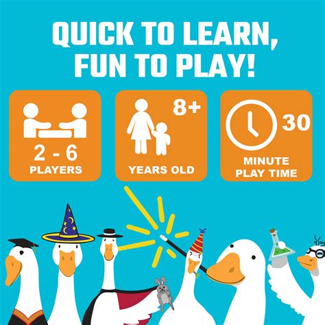 Worgan Games Sneaky Goose – Addictive Strategy Card Game for Kids ...
