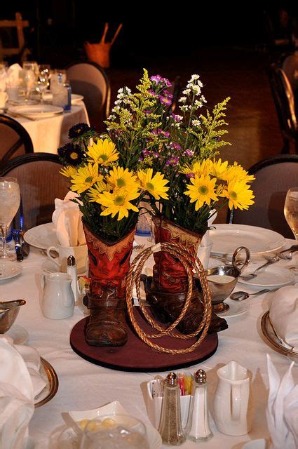 Boot Centerpieces