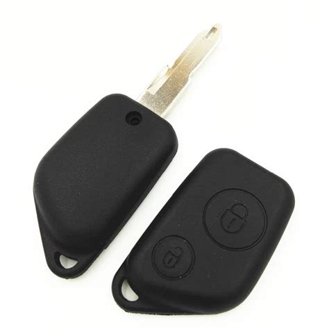 Replacement Car Key Blank For Peugeot 206 306 2006 Elysee Citroen C2 C3