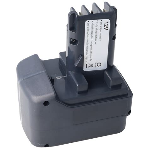 Akku passend für Metabo BS 12, BST 12 SB12 12V NiMH Akku 2Ah | Akkushop ...