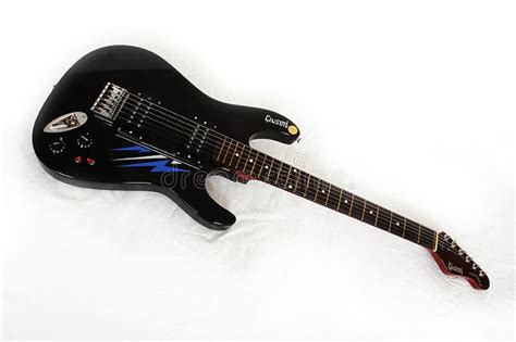 Black Electric Guitar Stock Photo Image Of Piano Musician 276060042