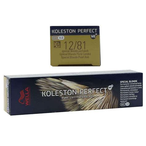 Wella Koleston Perfect ME Special Blonde 60 ml 12/81 Spezialblond perl ...