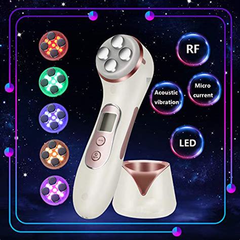 Microcurrent Facial Toning Device Photon Led Light Therapy Facial