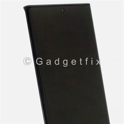 Black Oled Display Lcd Touch Screen Digitizer Frame For Samsung