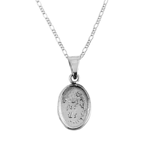 Dije De Plata Medalla Santa Martha Con Cadena Compra Tuya