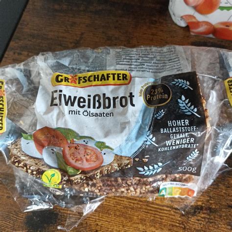 темный хлеб ржаной протеиновый Eiweißbrot lidl Grafschafter ...