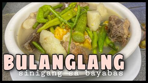 Pork Bulanglang Sinigang Sa Bayabas Pork Guava Soup Kapampangan