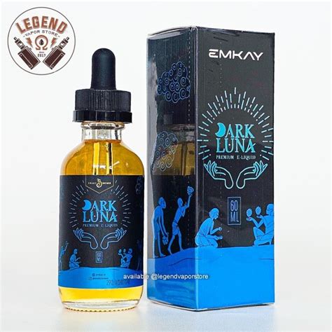 Jual FREEBASE LIQUID DARK LUNA Strawberry Cheesecake 60ML AUTHENTIC