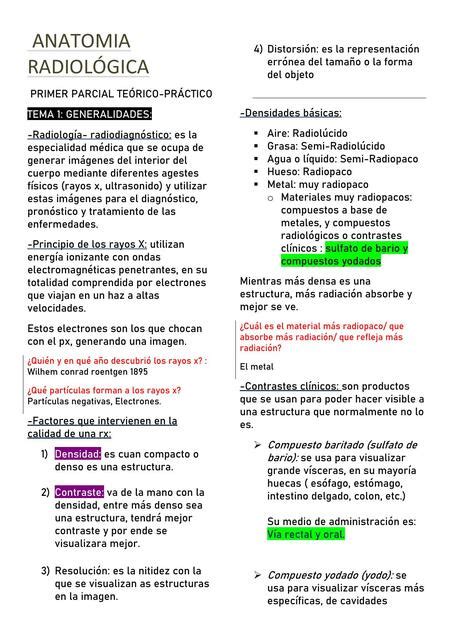 Anatomia RadiolÓgica Franmar Sanchez Udocz