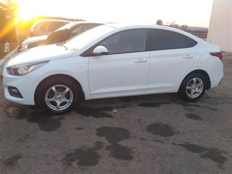 Литые диски R15 made in china — Hyundai Solaris (2G), 1,6 л, 2018 года ...