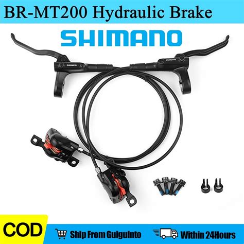 Shimano MT200 Hydraulic Brakes BR-MT200 MTB Brake Dual Piston Hydraulic ...