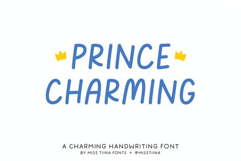 Miss Tiina Fonts Mtf Prince Charming