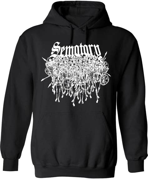 Sematary Hoodie Merch Sematary Hoodie Unisex Black Tee