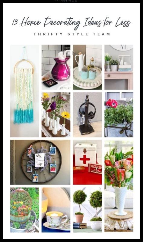 25 Budget Friendly Home Decor Projects » Grow Beauty With Ease