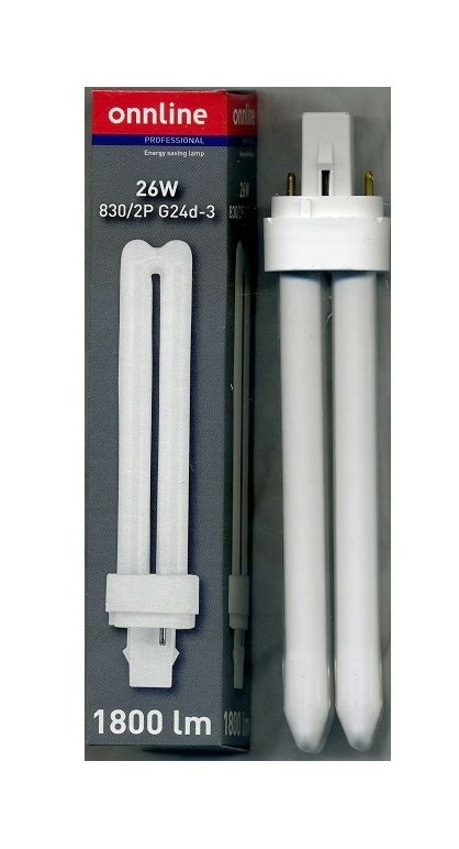 Świetlówka ONNLINE 26W G24d-3 830/2P 1800lm 3000K (157LC30) • Cena ...