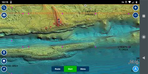 Navionics Boat App Platinum Charts Garmin Relief Shading