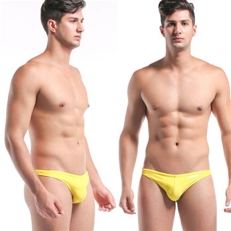 New Men Sexy Swimwear Low Waist Swim Briefs Bikini Swimsuits Thongs Underwear Ebay