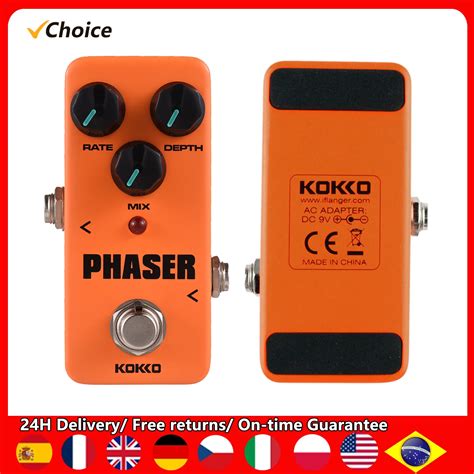 Fph Phaser Pedal De Efeito De Guitarra El Trica Port Til Anal Gico Mini Nico Fase Png