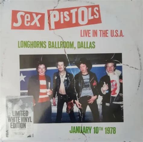 Lp Sex Pistols Live In The Usa Longhorns Ballroom Imp Edi O Limitada Frete Gr Tis