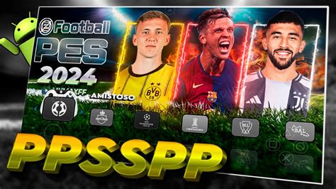 Baixe Pes Efootball Para Emulador Psp Ppsspp Android Ios Atualizado