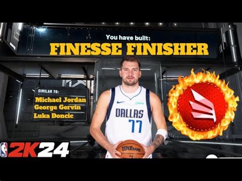 New Rare Finesse Finisher Build In Nba K Super Rare Overpowered