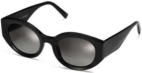 Fiona Sunglasses In Jet Black Warby Parker