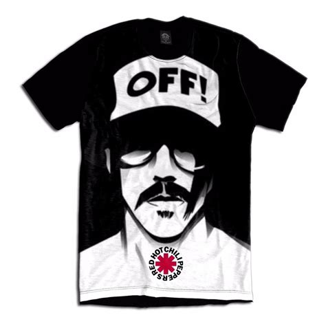 Camiseta Red Hot Chili Peppers Rock Show Anthony Kiedis Shopee Brasil