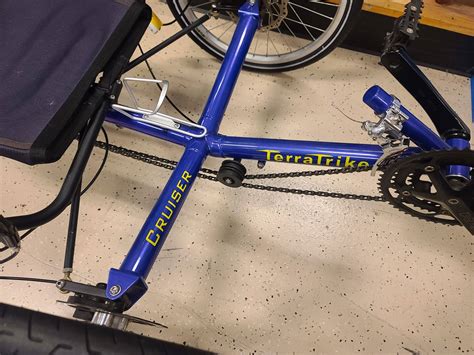 Terratrike Cruiser Recumbent Trike Blue Myrtle Beach Bicycles
