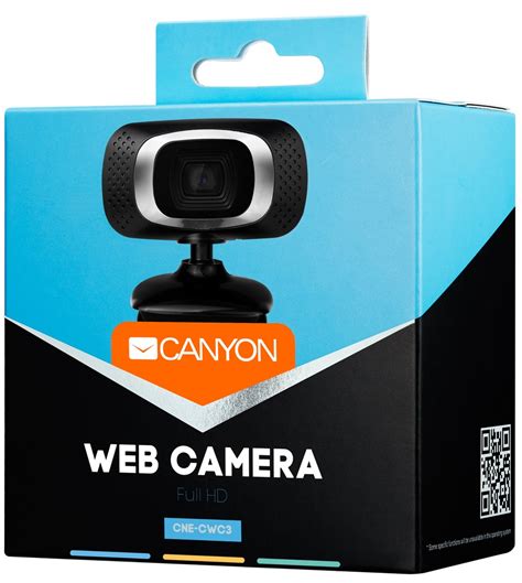 Web-камера Canyon WebCam 720P HD Black (CNE-CWC3N) – купити в інтернет ...
