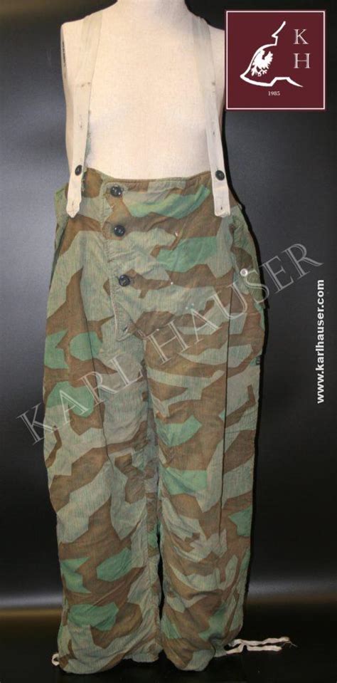 Wehrmacht Splittertarn Winter Hose German Camo Trousers Karl H User