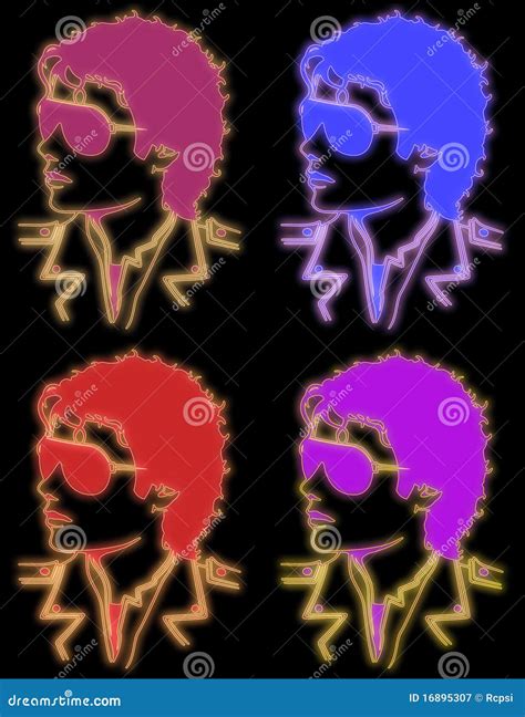 Michael Jackson Icon In Trendy Design Style Michael Jackson Icon