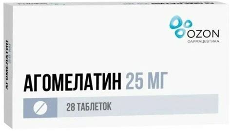 Антидепрессант Ozon Агомелатин | отзывы